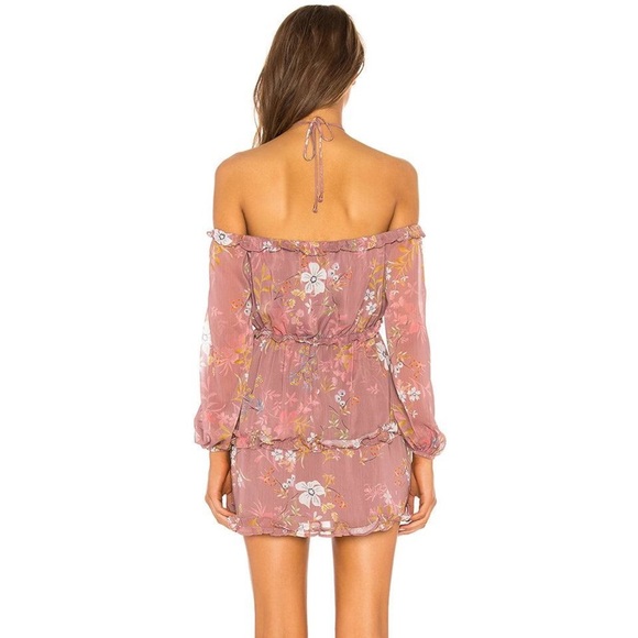 Tularosa
Donna Floral-Print Ruffle Off-Shoulder Halter Dress (24) - Picture 3 of 7